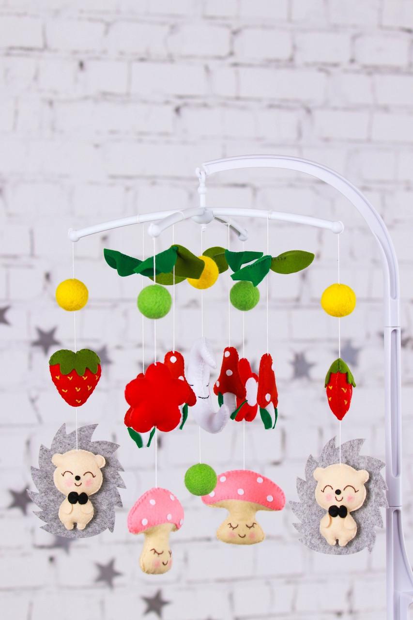 Мобиль детский WooolyWool Лесная полянка (27861089)