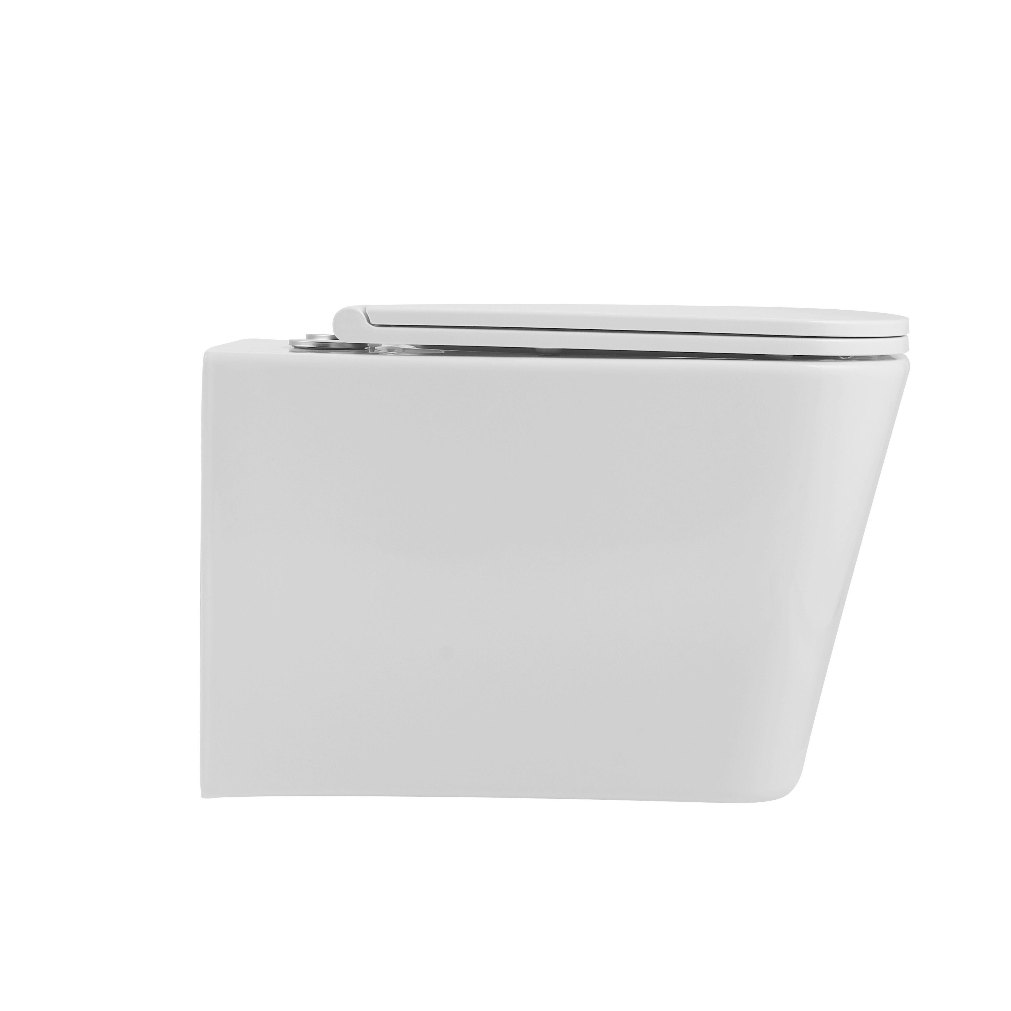 Унитаз напольный Q-tap Tern QT17223303AW безободковый с сиденьем с микролифтом (235140) - фото 4 Унитаз напольный Q-tap Tern QT17223303AW безободковый с сиденьем с микролифтом (235140) - фото 4