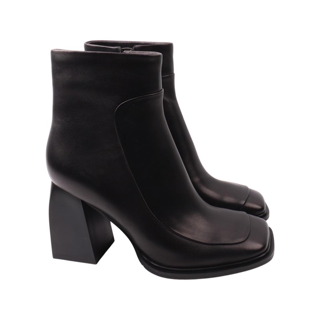 Ботильоны женские Brocoly из кожи р. 36 Черный (361-22DH)