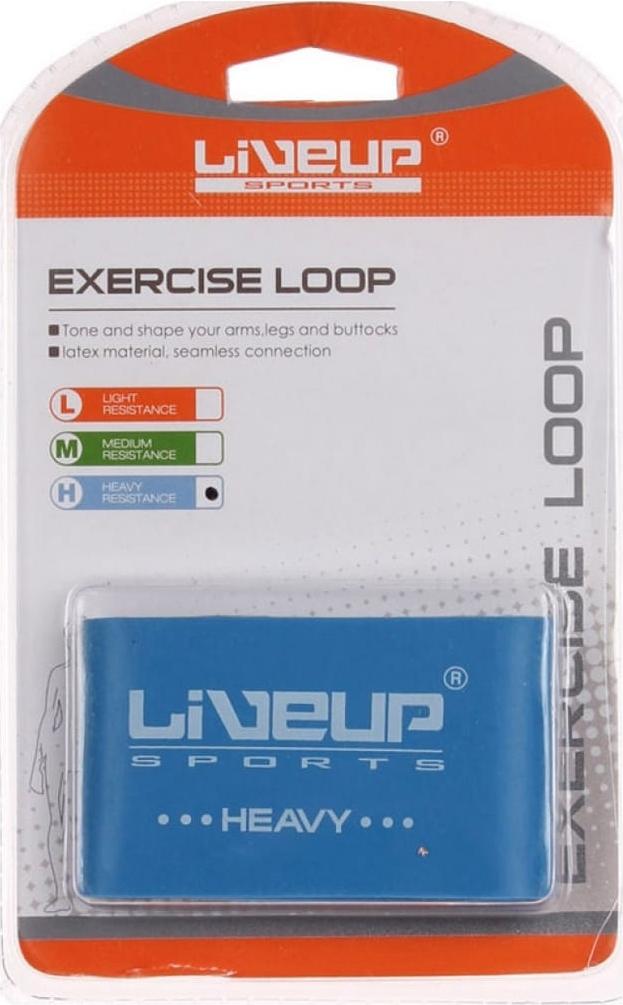 Эспандер-петля LiveUp LATEX LOOP HIGHT RESISTANCE Синий (LS3650-500Hb) - фото 2