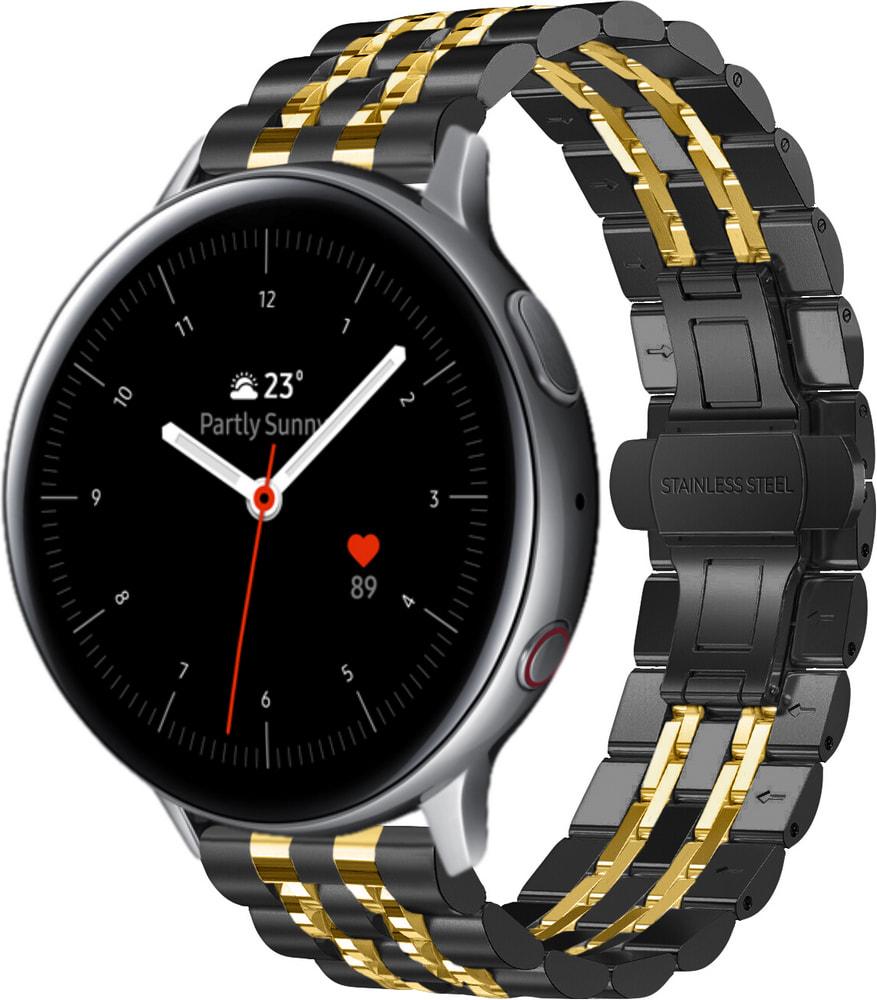 Браслет металевий Spinye Line для Galaxy Watch Active 2 40/44 мм Black Gold (29027-02)