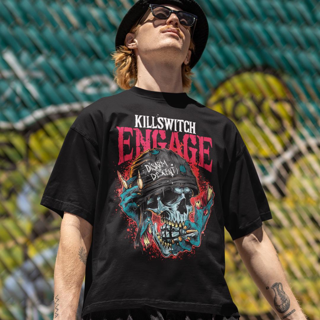 Футболка унісекс Killswitch Engage Disarm the Descent 2013 4XL Чорний (0000012201)