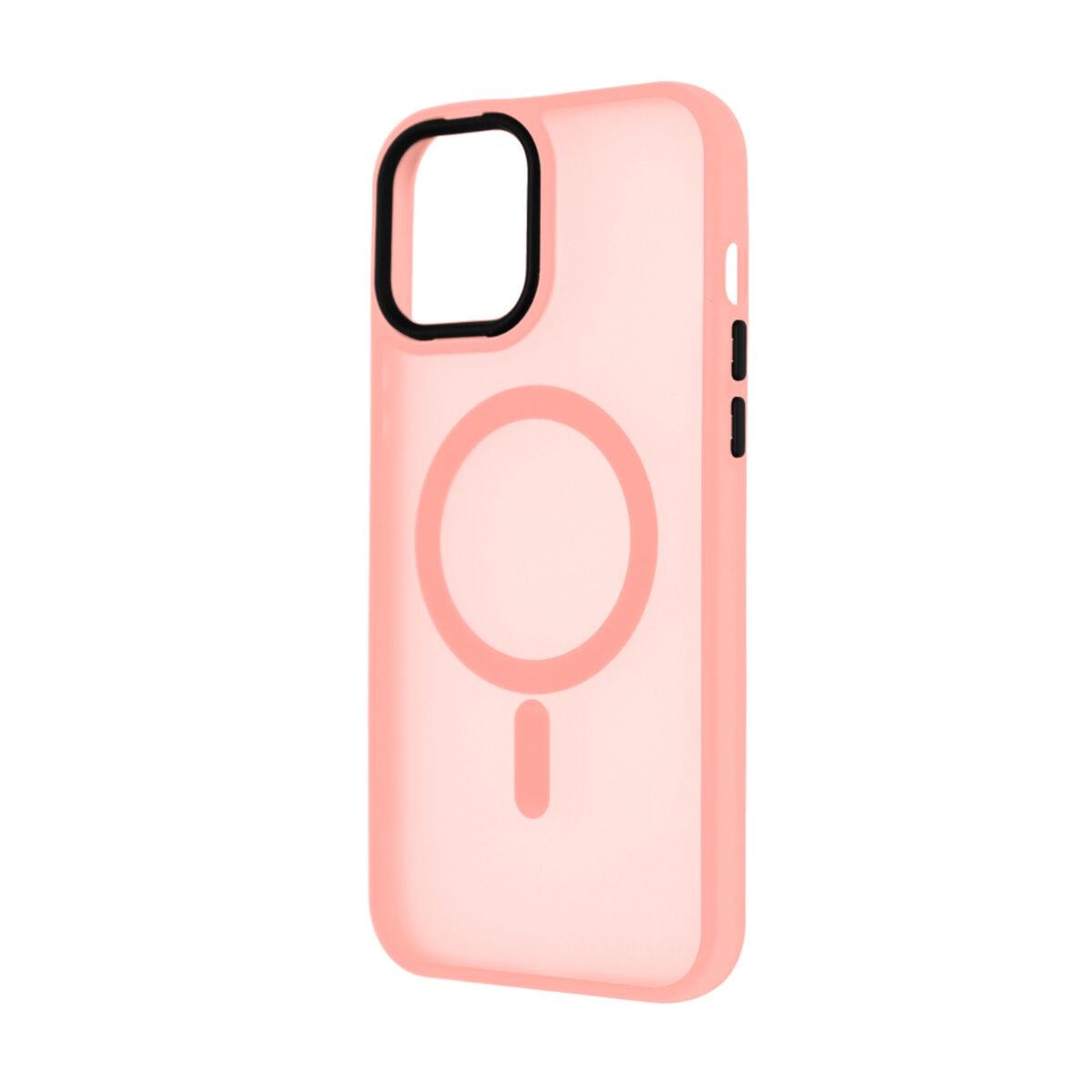 Противоударный чехол для Apple iPhone 12 Pro Max Cosmic Magnetic Color HQ / Pink