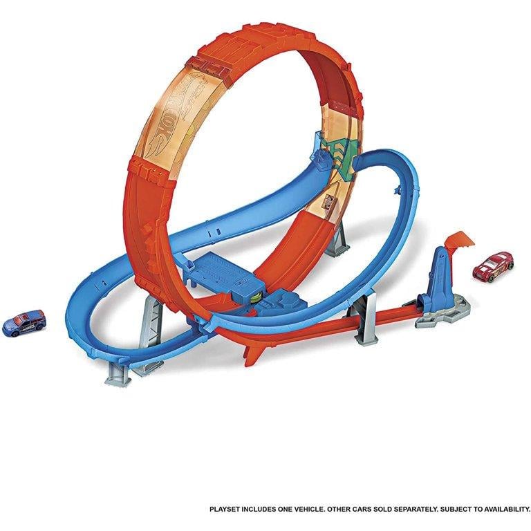 Трек Hot Wheels Action Гігантська петля Божевільні зіткнення (1555212866) - фото 2 Трек Hot Wheels Action Гігантська петля Божевільні зіткнення (1555212866) - фото 2