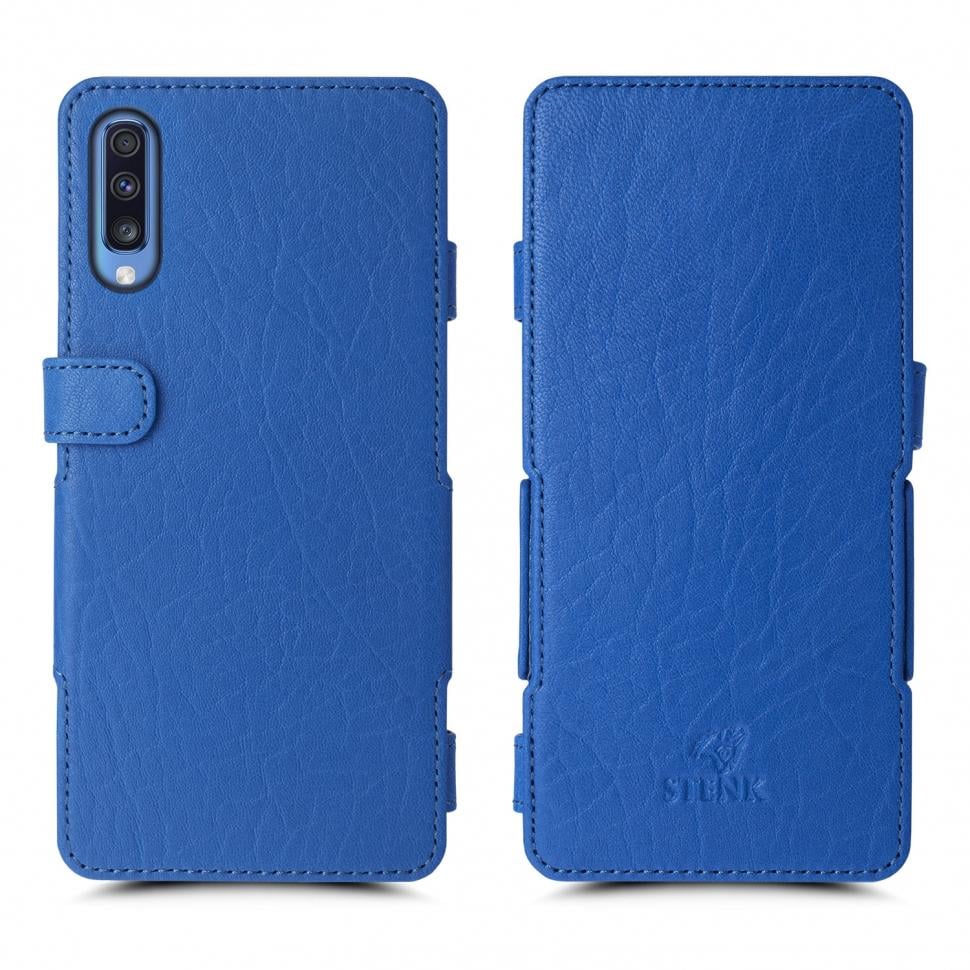 Чехол книжка Stenk Prime для Samsung Galaxy A70s Ярко-синий (67008)