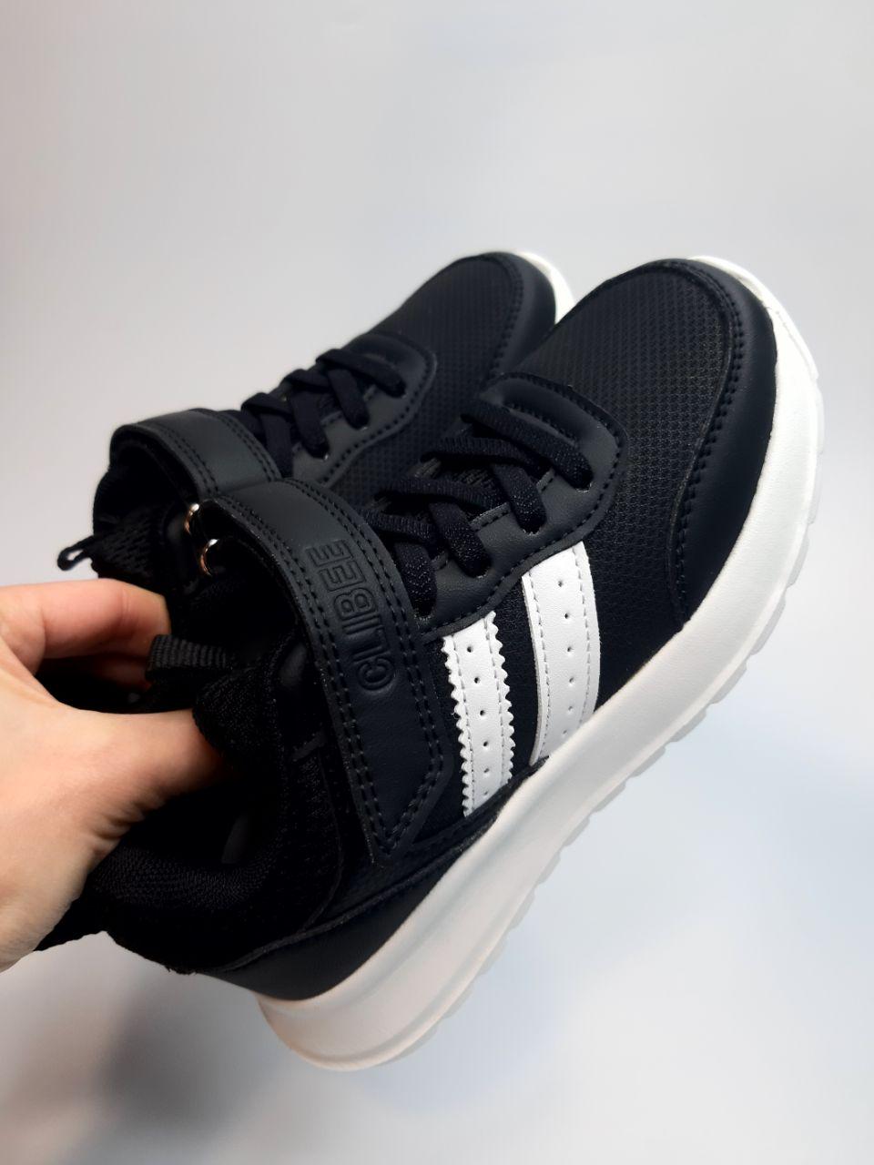 Кроссовки для мальчика Apawwa р. 36 22,7 см Черный (651-1 black) - фото 2 Кроссовки для мальчика Apawwa р. 36 22,7 см Черный (651-1 black) - фото 2