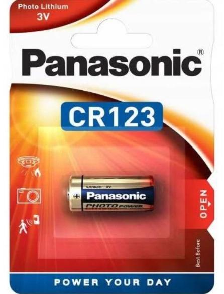Батарейка щелочная Panasonic 123 lithium 3V (000536674) Батарейка щелочная Panasonic 123 lithium 3V (000536674)