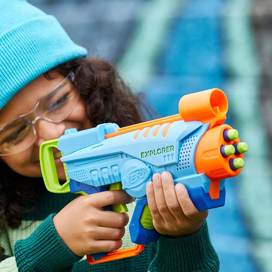 Бластер Nerf Elite Junior Explorer (F6367) - фото 6