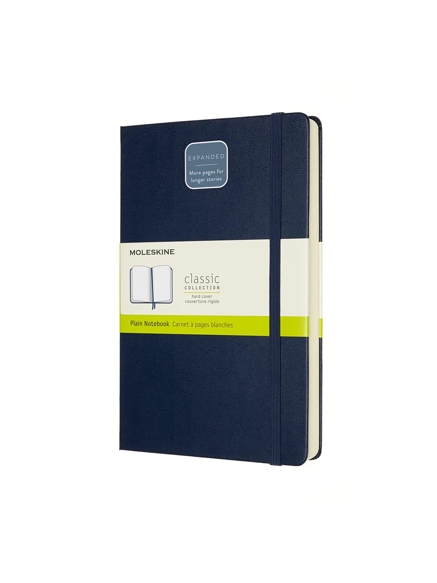 Записник Moleskine Classic Expanded середній нелінований Сапфір (QP062EXPB20)