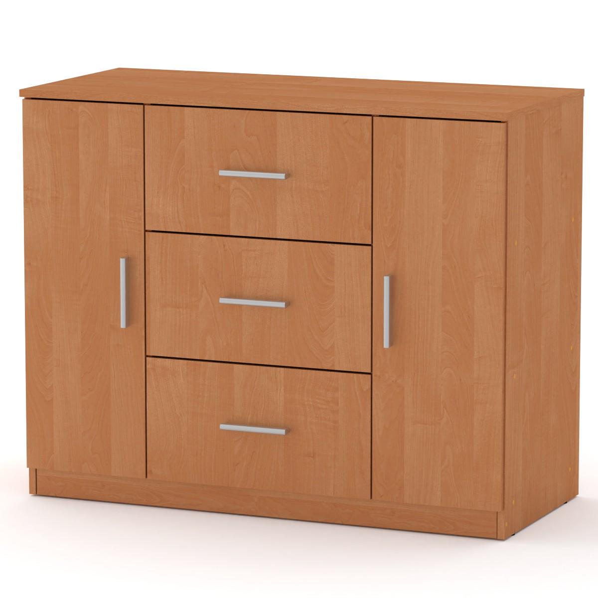 Комод для вещей Компанит 3х2 Ольха - фото 1