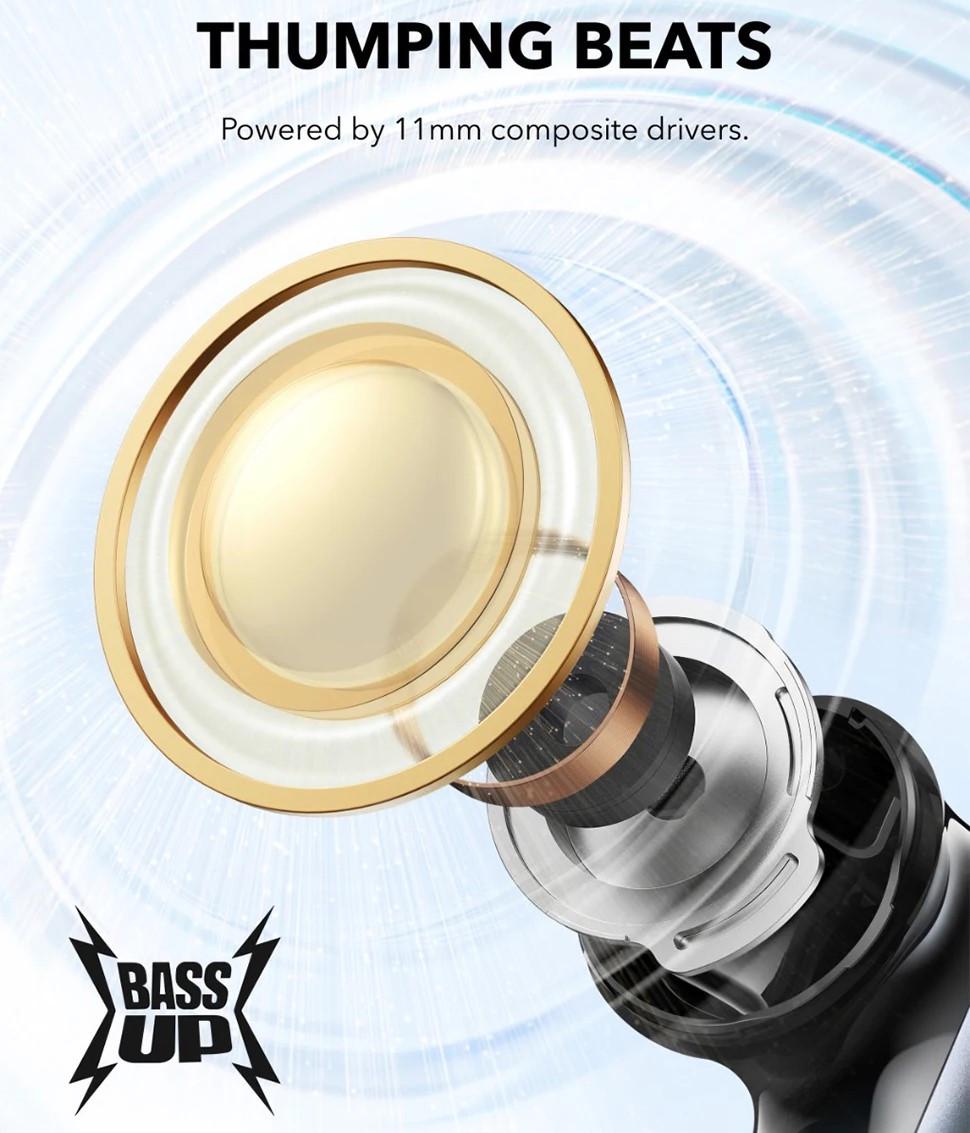 Навушники Anker SoundCore P40i TWS Black - фото 8 Навушники Anker SoundCore P40i TWS Black - фото 8