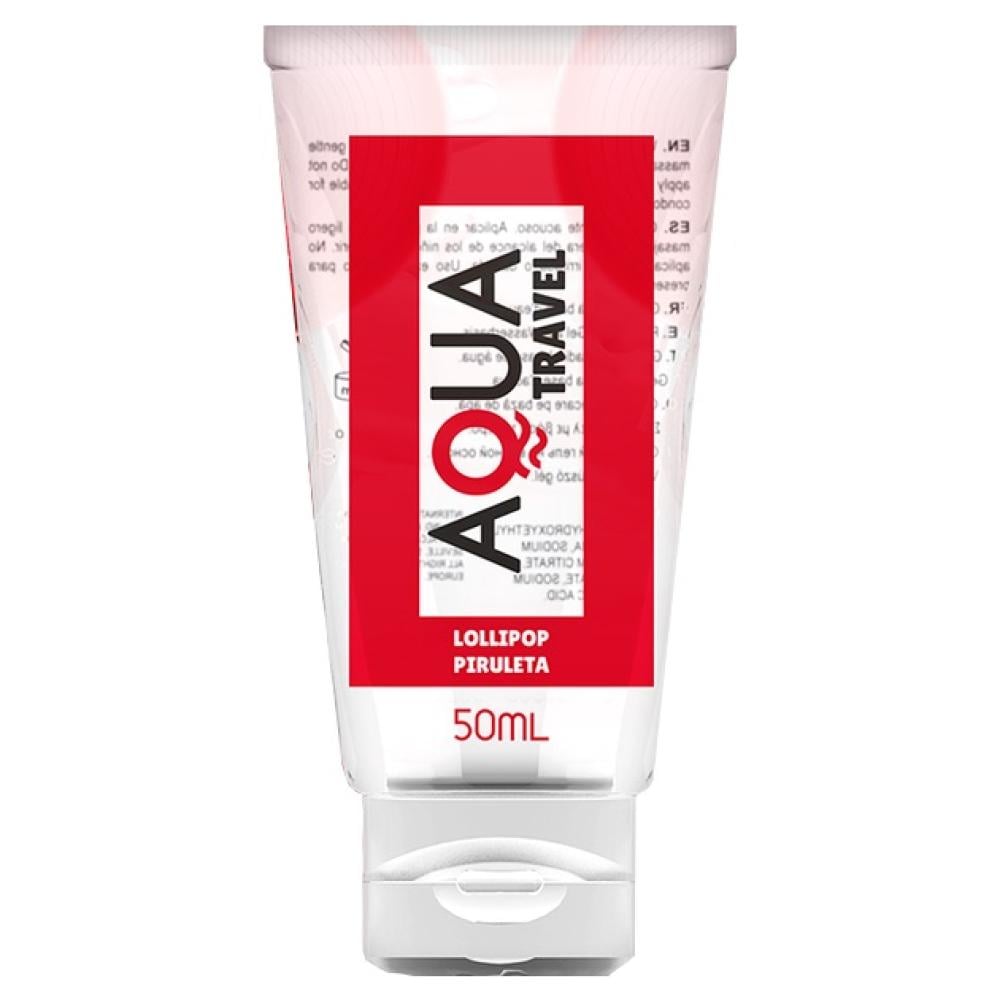 Лубрикант на водной основе Aqua Travel Flavour с ароматом конфеты 50 мл (1000061161)