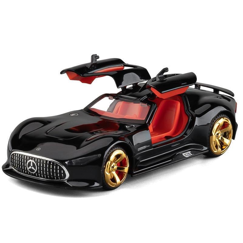 Машина колекційна Mercedes-Benz Vision AMG металева з інерційним механізмом 1:32 Чорний (30487812) Машина колекційна Mercedes-Benz Vision AMG металева з інерційним механізмом 1:32 Чорний (30487812)