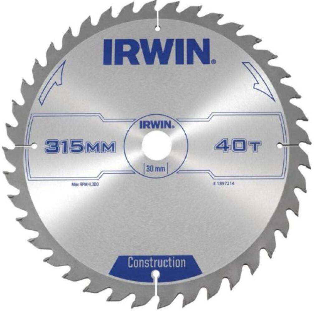 Циркулярная пила Irwin CSB 40z 315x30x3,2 мм