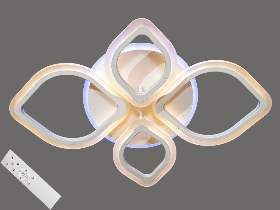 Люстра потолочная Octav с диммером и LED подсветкой 70 Вт (MX2407/2+2 ВтH LED)