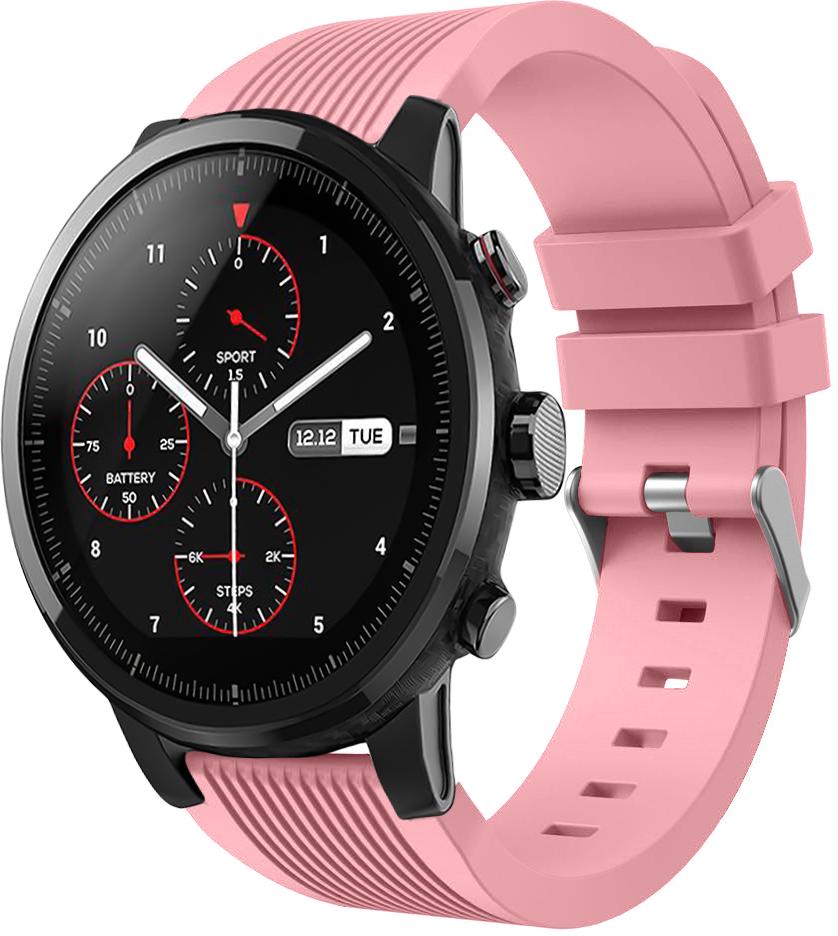 Ремешок Line для Amazfit Stratos 22 мм Pink (16026) - фото 1 Ремешок Line для Amazfit Stratos 22 мм Pink (16026) - фото 1