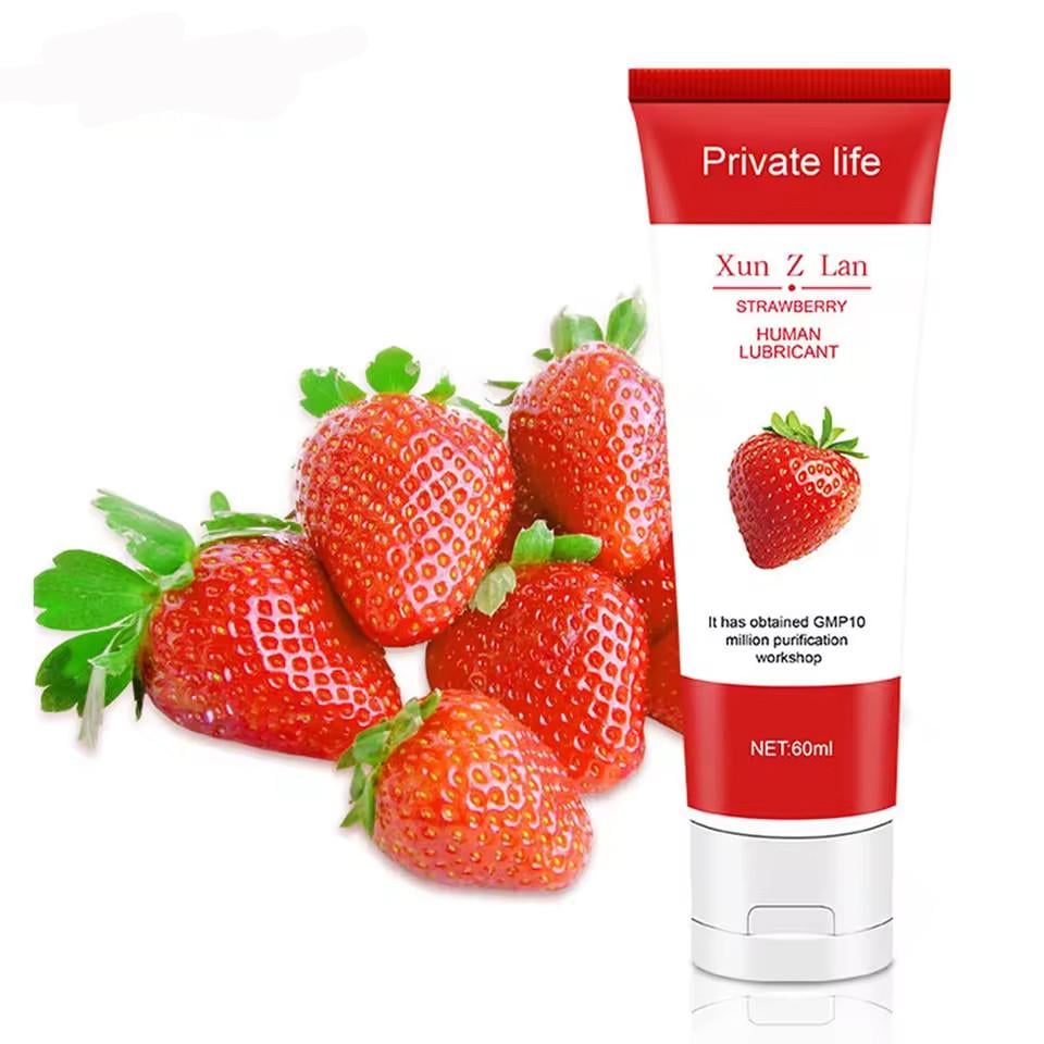 Лубрикант оральный Private life с клубничным вкусом 60 мл (s_60_OLYT04) - фото 4