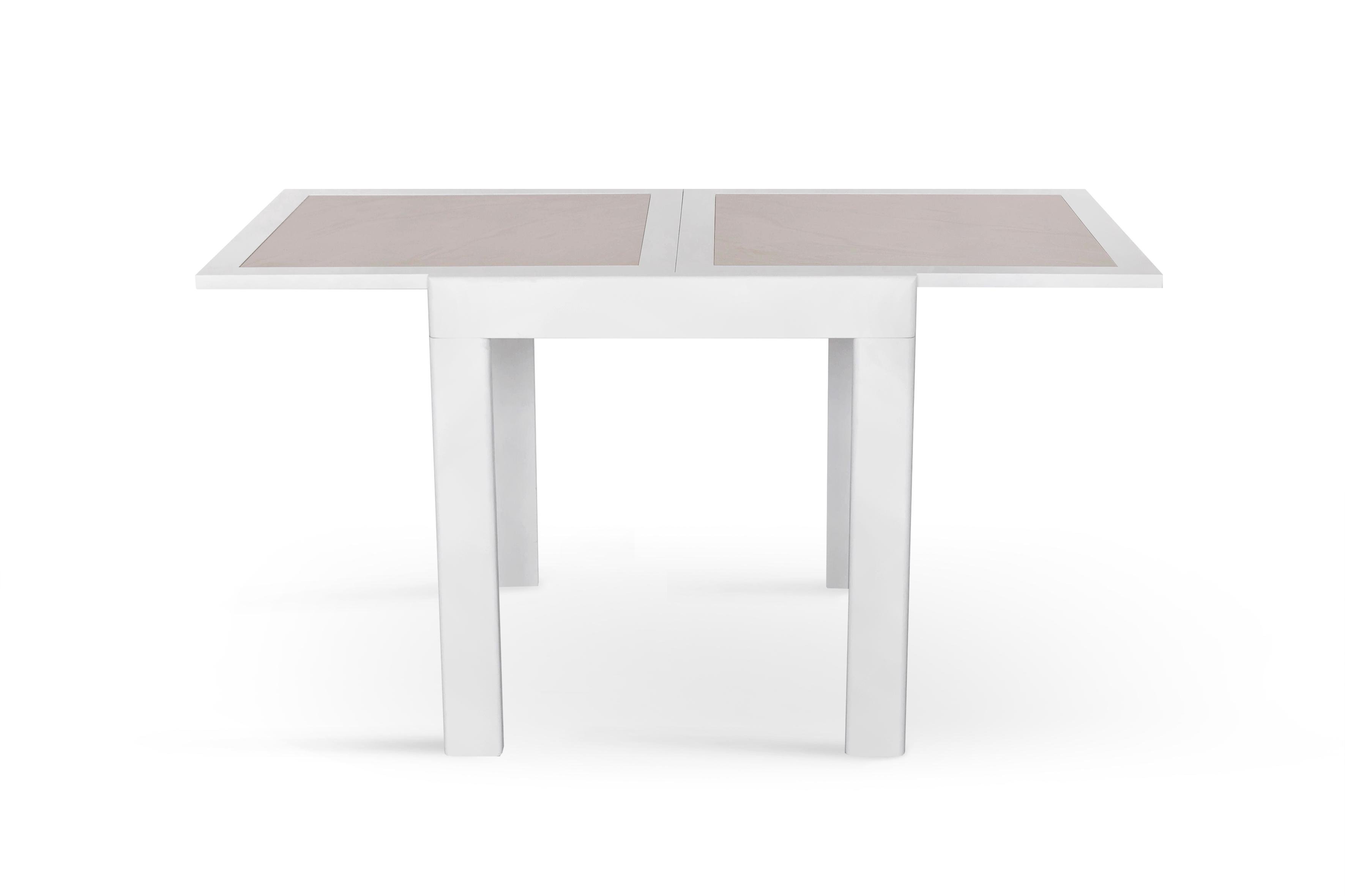 Обеденный стол-трансформер слайдер раскладной ONIX Белый - фото 6 Обеденный стол-трансформер слайдер раскладной ONIX Белый - фото 6