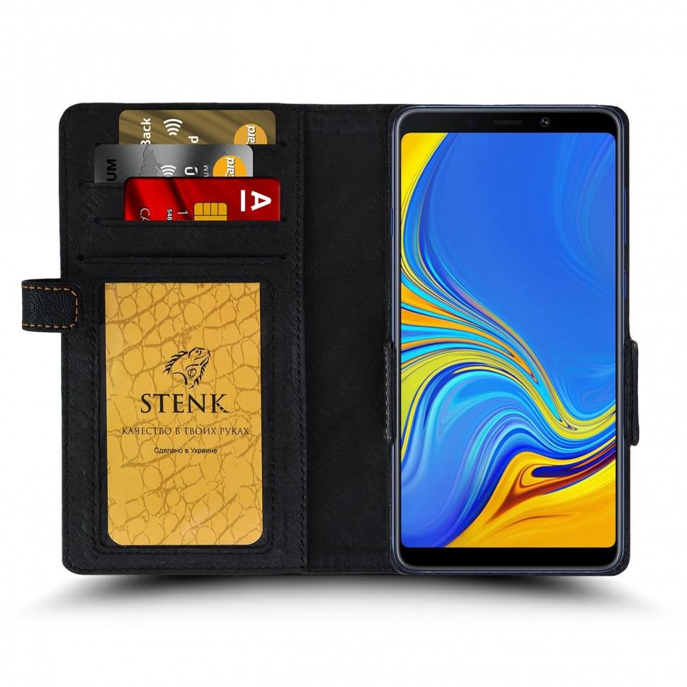 Чехол книжка Stenk Wallet для Samsung Galaxy A9 2018 Черный (62329) Чехол книжка Stenk Wallet для Samsung Galaxy A9 2018 Черный (62329)