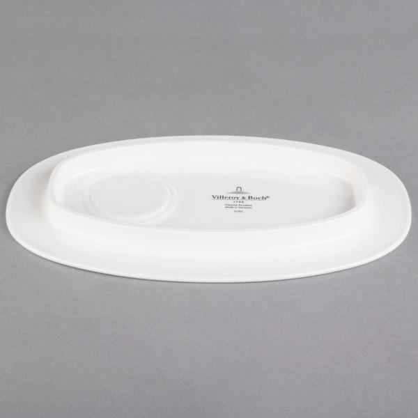 Тарелка для закусок Villeroy&Boch Affinity 28х17,5 см White (16-4004-1550) - фото 5