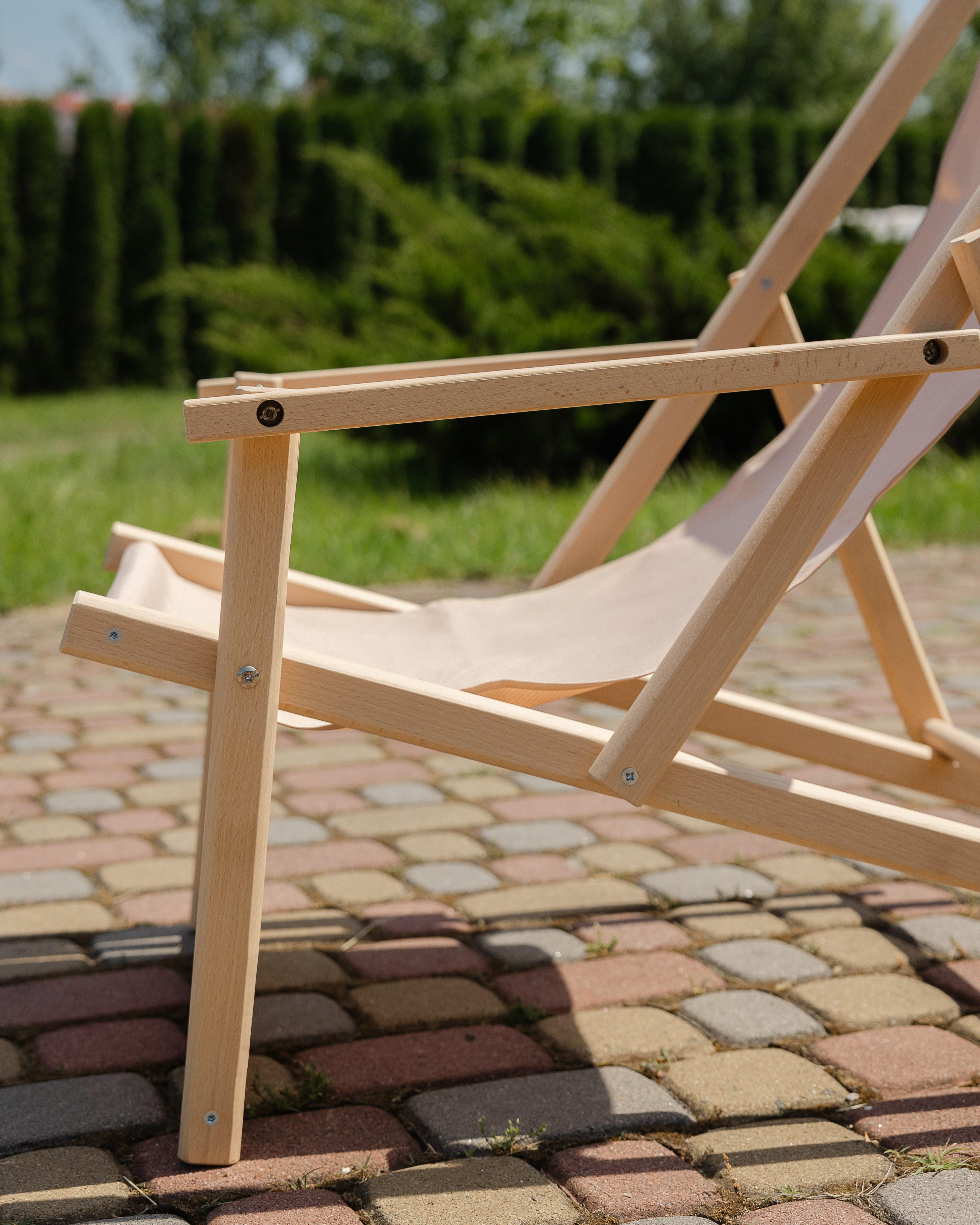 Шезлонг дерев'яний розкладний XRmaster Капучино (0002236) - фото 2 Шезлонг дерев'яний розкладний XRmaster Капучино (0002236) - фото 2