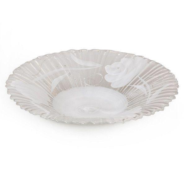 Блюдо Franco 22 см Белый пудровый (316-955)