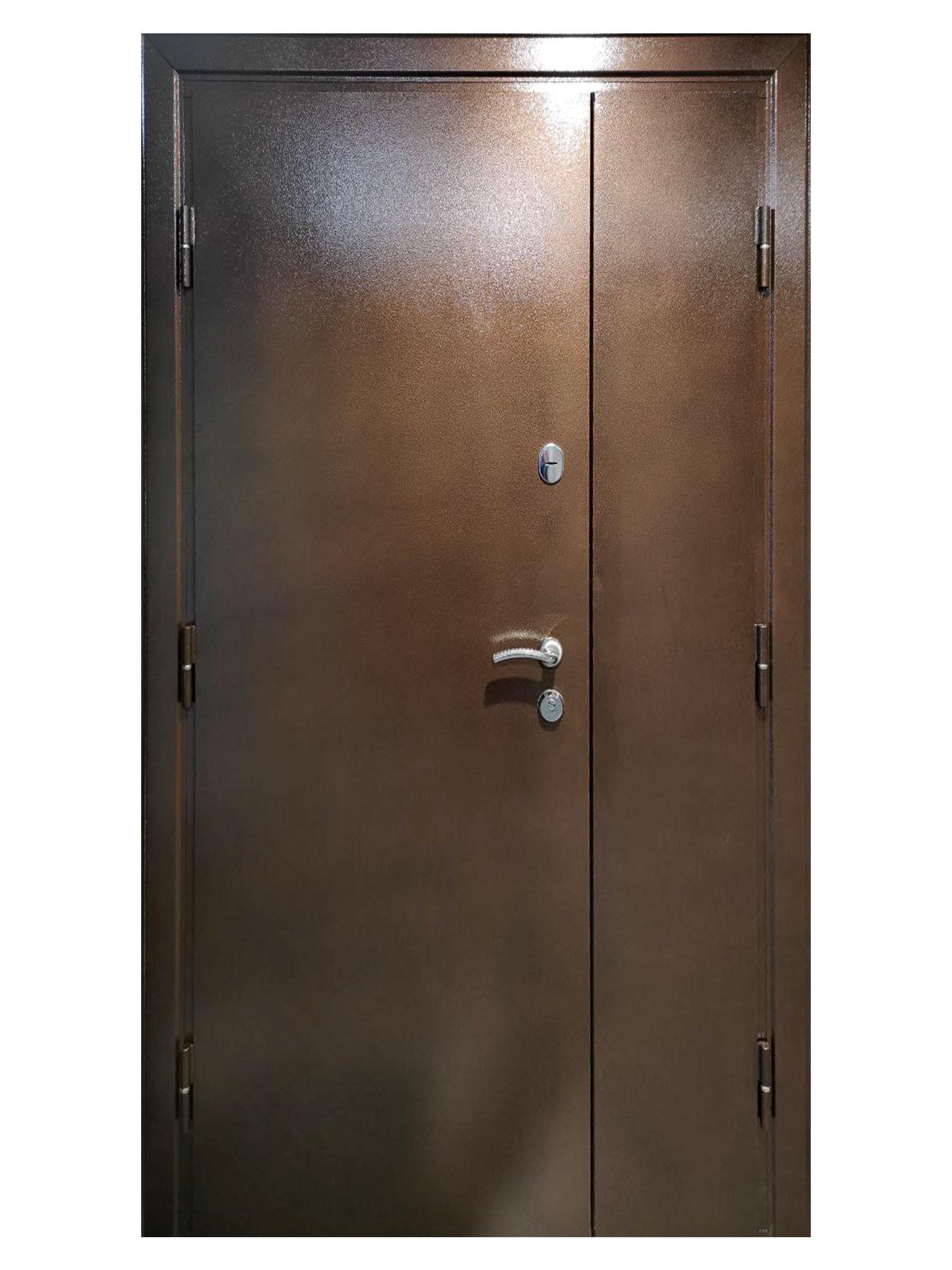 Двері вхідні Максимум Без рис метал 2040х1200 мм (6230573)