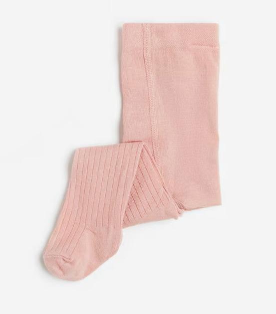 Колготки рожевий смужка вязка 74-80см 1081651П