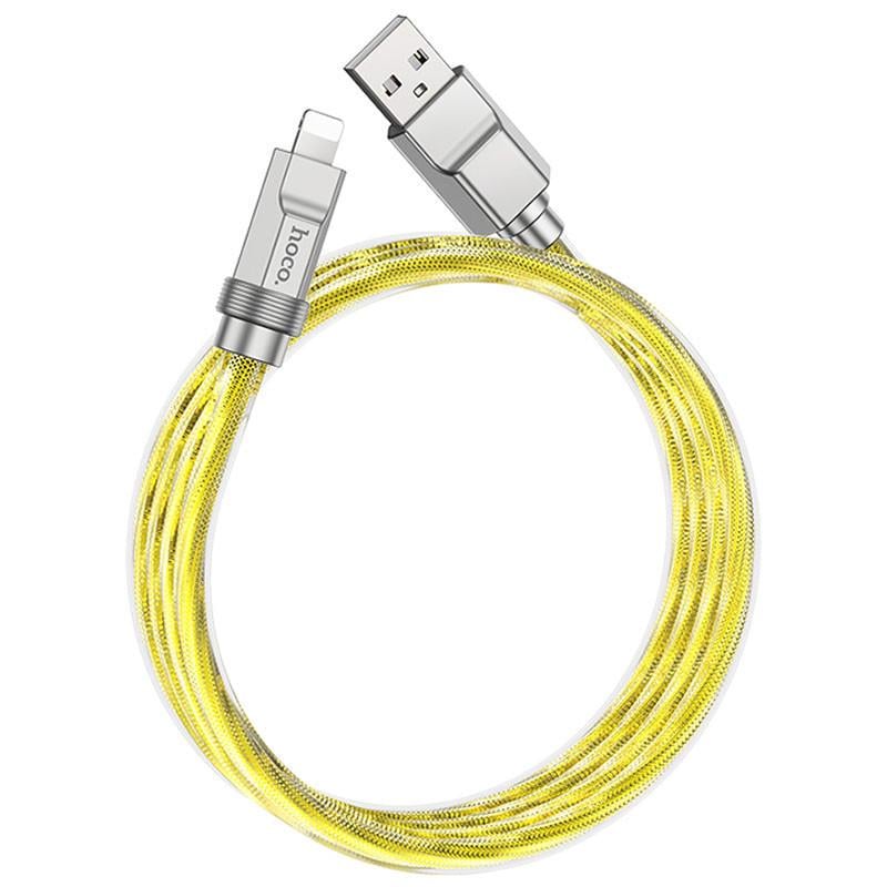 Дата кабель Hoco U113 Solid 2.4A USB to Lightning 1 м (00000069087_3) - фото 2