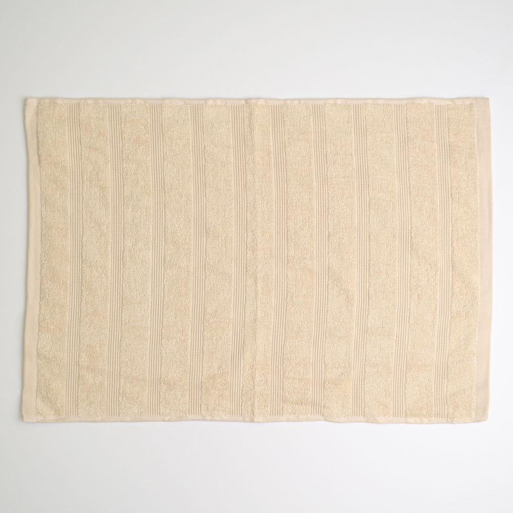 Полотенце махровое для ног GM Textile с полосками 450 г/м2 50х70 см Бежевый (450-70-pl-beige) Полотенце махровое для ног GM Textile с полосками 450 г/м2 50х70 см Бежевый (450-70-pl-beige)