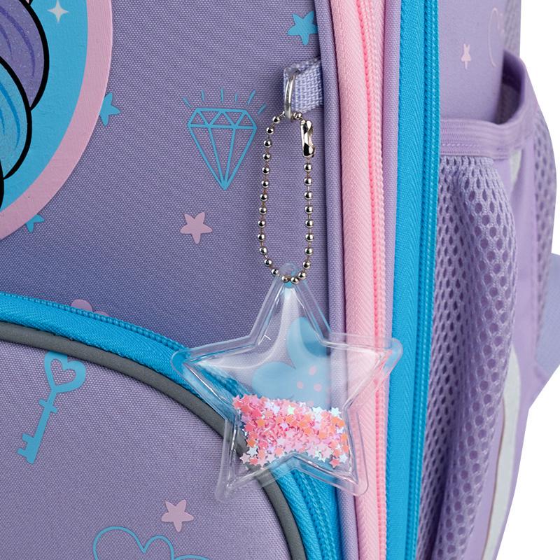 Рюкзак школьный GoPack Education GO25-597M-3 Fairytale Unicorn каркасный с ортопедической спинкой (000995161) - фото 16