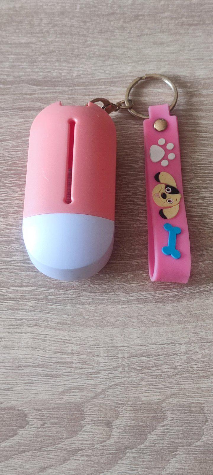 Диспенсер контейнер для пакетів для собак Рожевий - фото 4