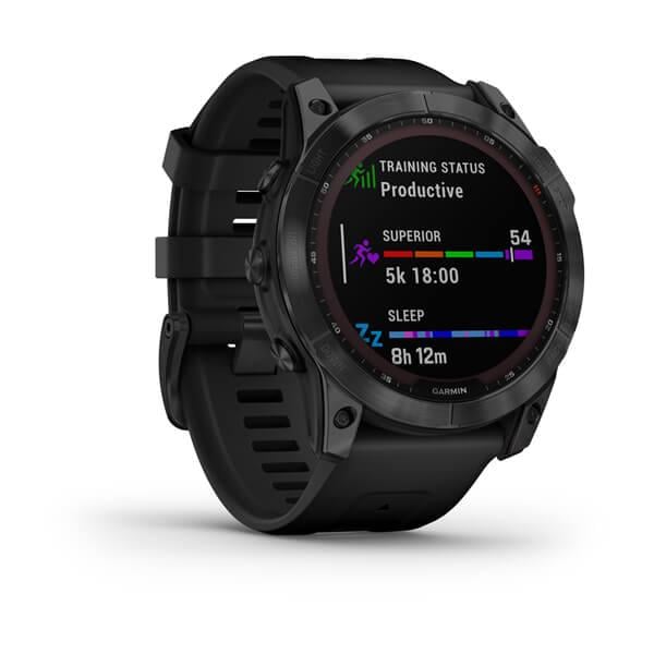 Cмарт-часы Garmin Fenix 7X Sapphire Solar DLC Черный (010-02541-23) - фото 3