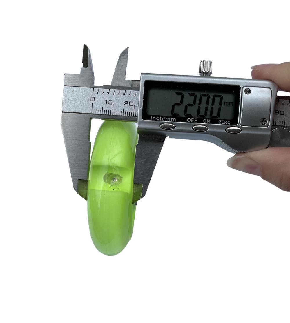 Колесо для самоката/роликов подшипники ABES-7 80 мм Салатовый - фото 4 Колесо для самоката/роликов подшипники ABES-7 80 мм Салатовый - фото 4