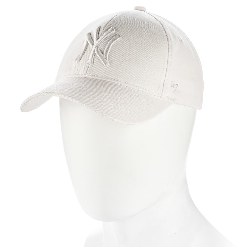 Бейсболка NY OTIB1013 из тонкого коттона универсальная M/р. 55-56 Ваниль