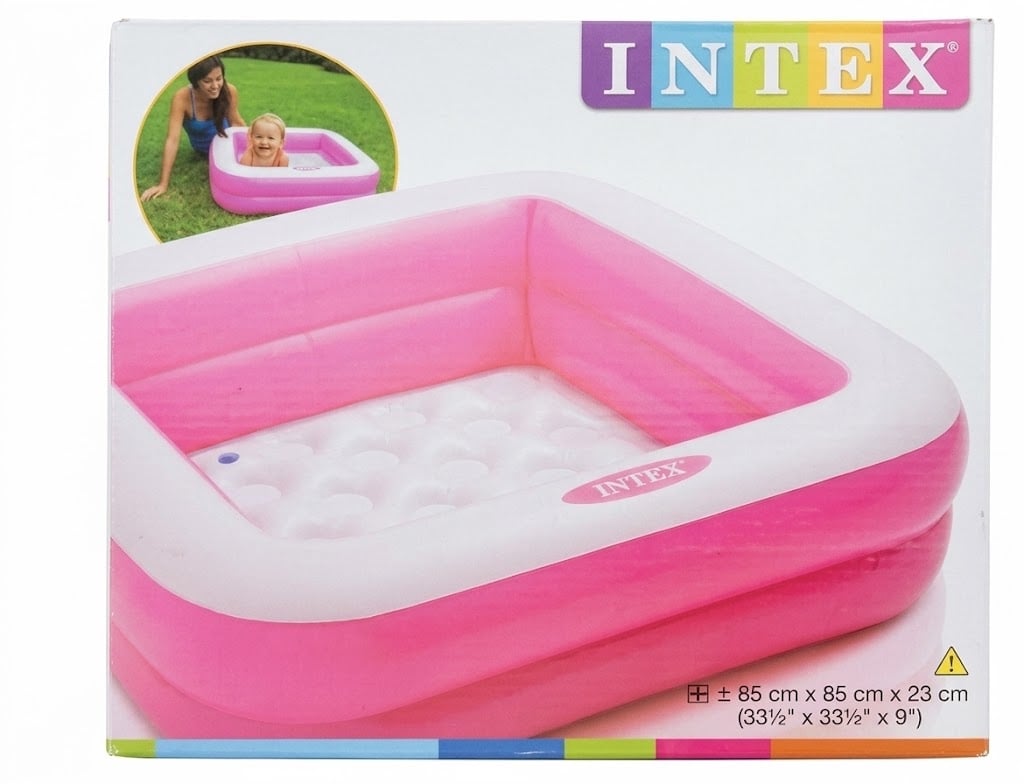 Бассейн детский Intex 85х85х23 см Розовый (BL-123-B-69)