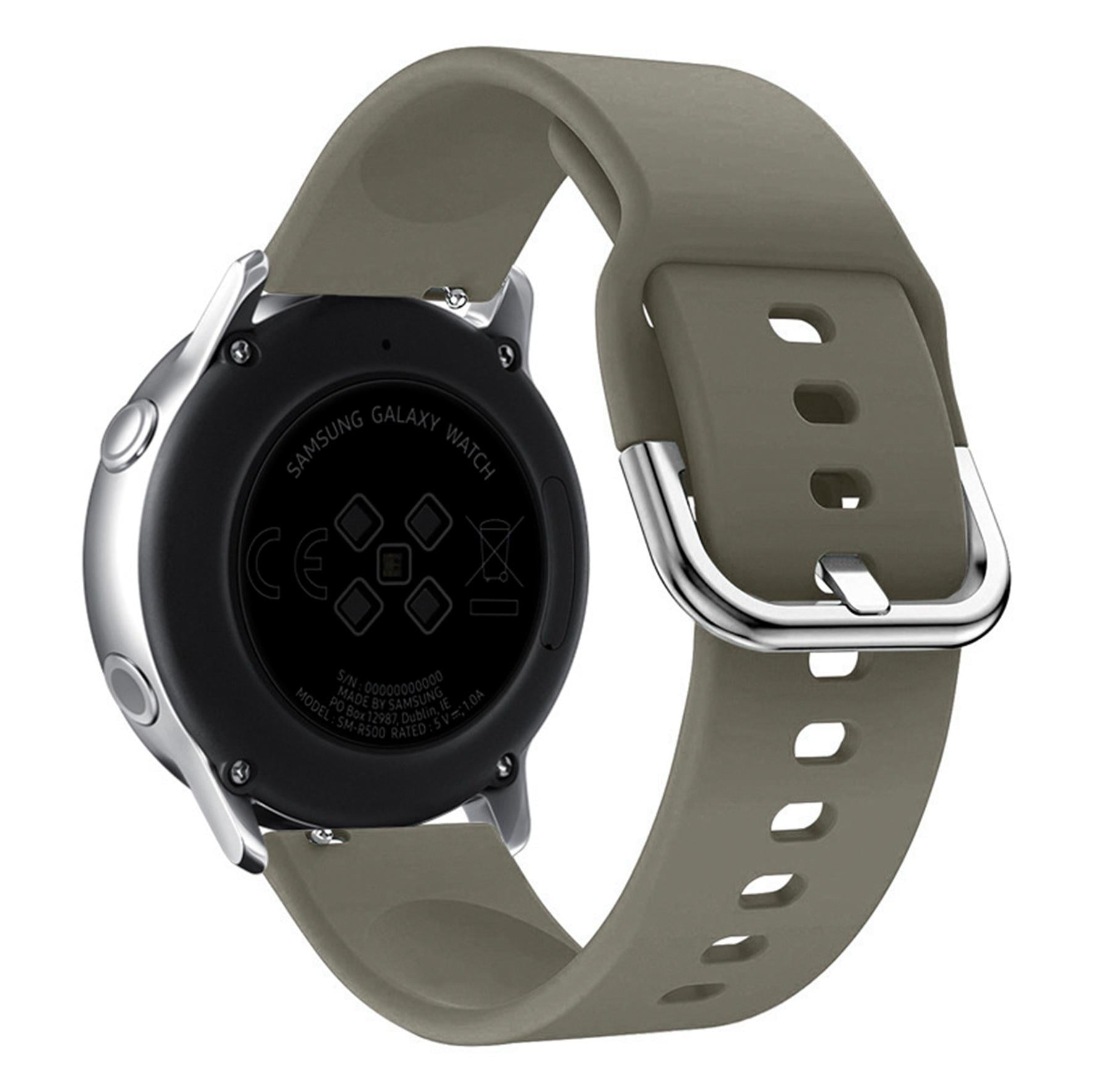 Ремінець для годинника Silicone 22 мм Olive Green (36604723) Ремінець для годинника Silicone 22 мм Olive Green (36604723)
