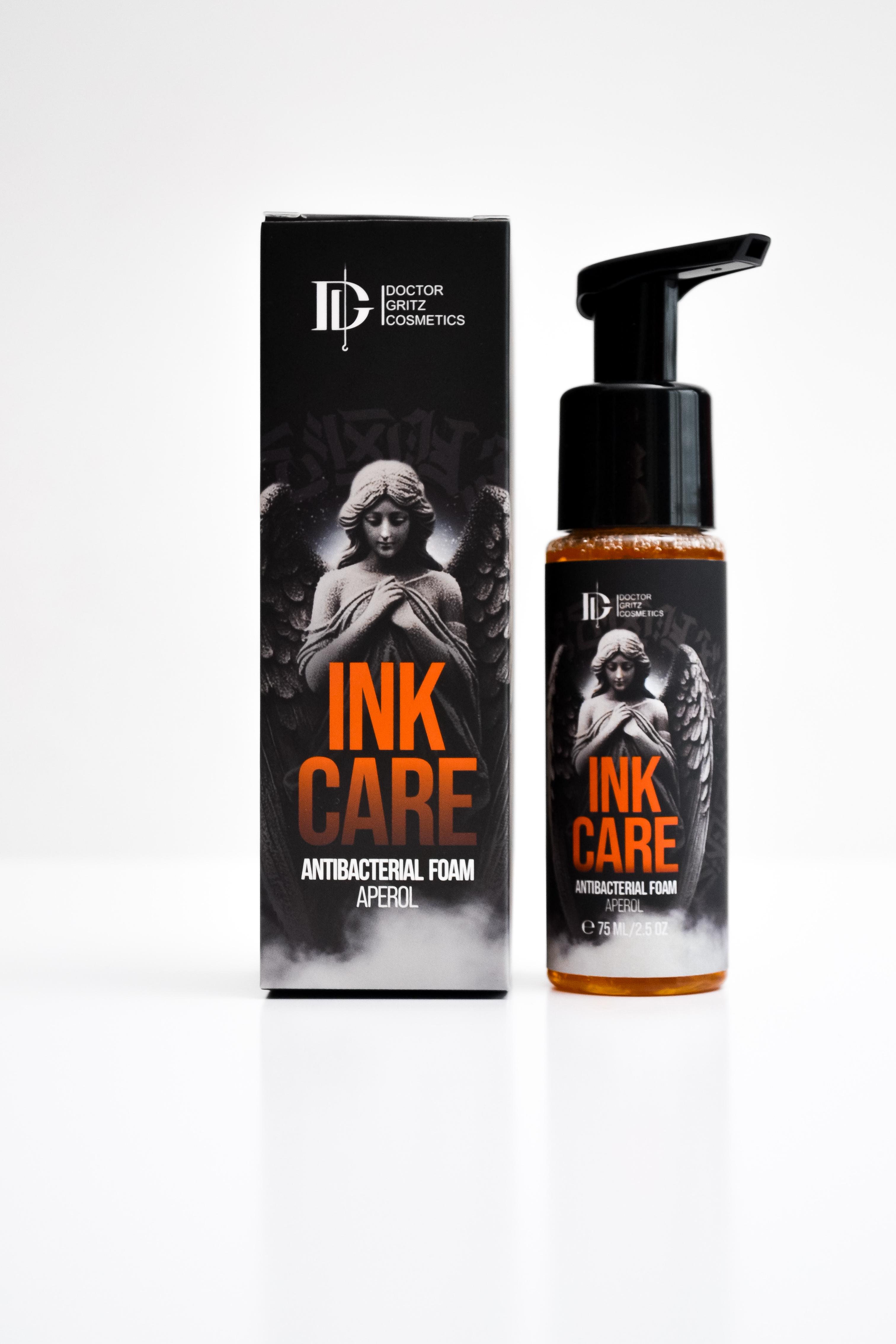 Піна для очищення тату Dr.Gritz InkCare антибактеріальна 75 мл