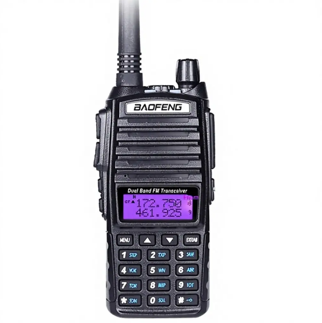 Рация двухдиапазонная Baofeng BF-UV82 VHF/UHF 8 Вт до 10 км (5095079)