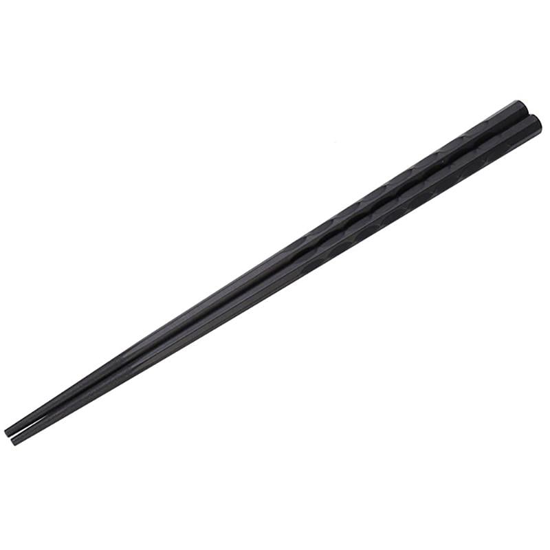 Палочки пластиковые для еды Japanese Chopsticks 24 см Черный (856-88841)