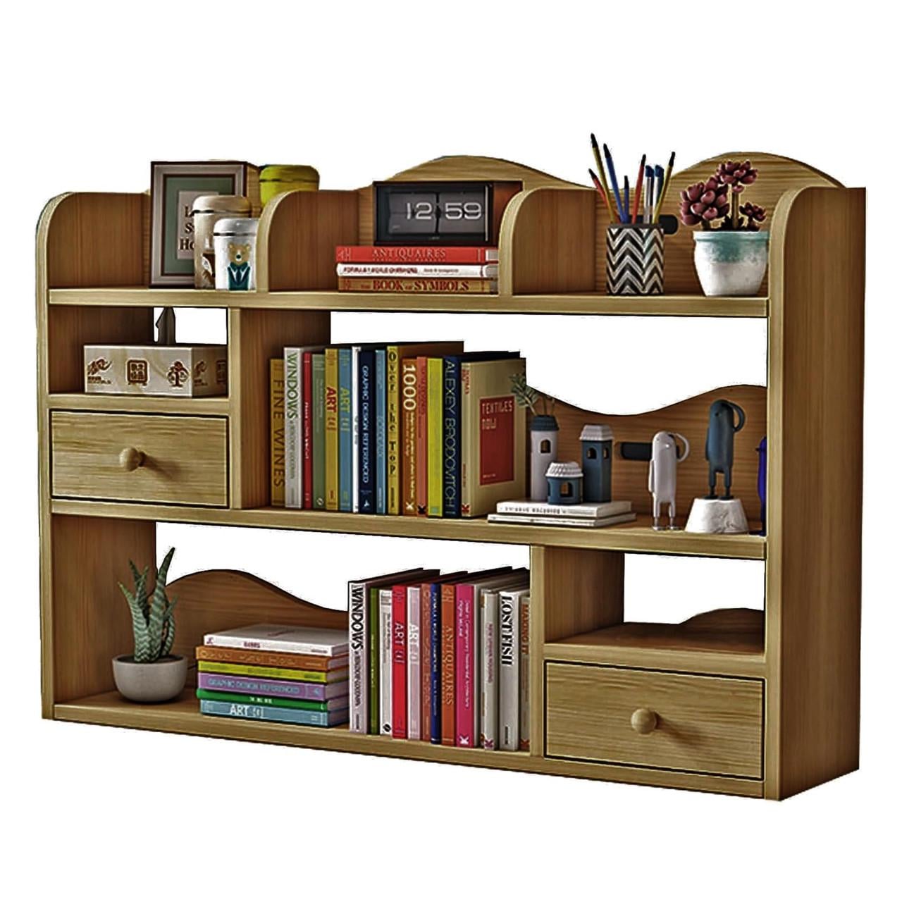 Полка-надстройка настольная из дерева Талимар сиена (АКД-003705) Полка-надстройка настольная из дерева Талимар сиена (АКД-003705)