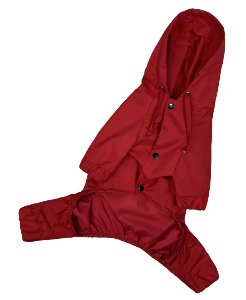 Дождевик Dogs Bomba р. 3 Красный - фото 3