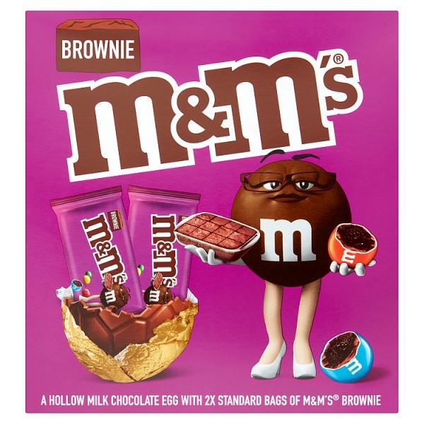Шоколадне яйце M&M's Brownie 222 г (1638610185)