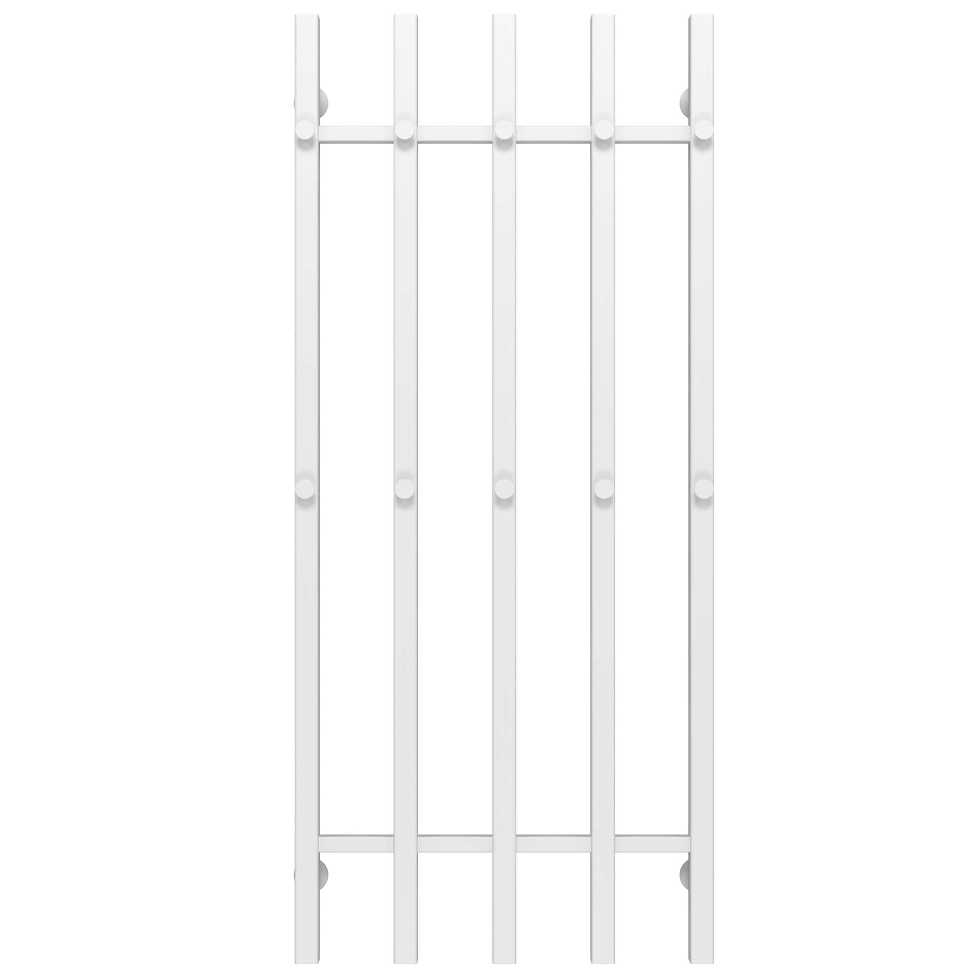 Полотенцесушитель водяной Deffi Split П5 нижнее подключение нержавеющая сталь 500x1200 мм Белый (A.SP.120.50.5.WA)