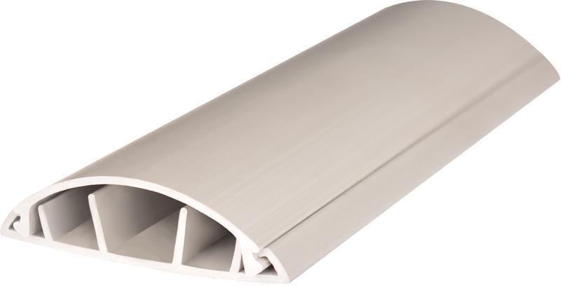 Канал кабельний підлоговий E.NEXT MUTLUSAN e.trunking.arc.stand.m.60.15 60x15 мм 2 пог.м ПВХ Сірий (s1033004)