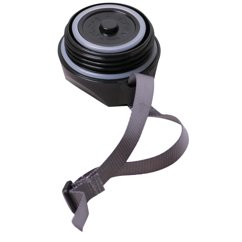 Термокружка с полиэстеровым ремешком Kamille KM-2056 из нержавеющей стали 480 мл Сталь (150-84-2056) - фото 3 Термокружка с полиэстеровым ремешком Kamille KM-2056 из нержавеющей стали 480 мл Сталь (150-84-2056) - фото 3