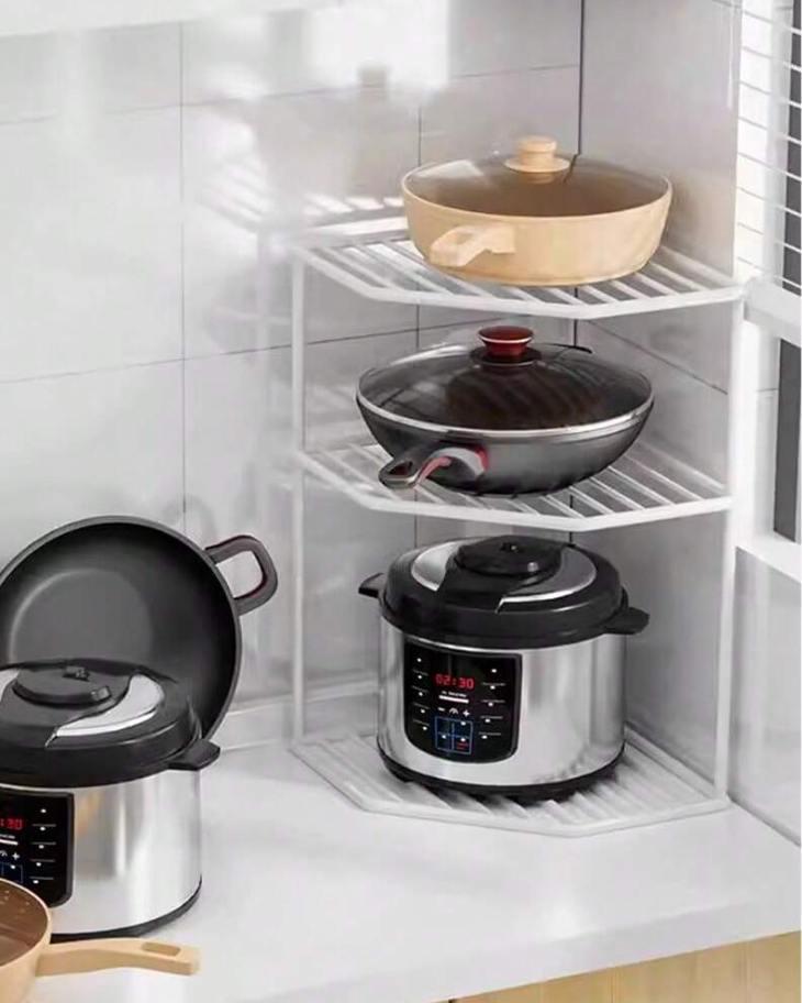 Полка-органайзер кухонная M50210-L L 3 овраг 25х25х43 см - фото 3 Полка-органайзер кухонная M50210-L L 3 овраг 25х25х43 см - фото 3