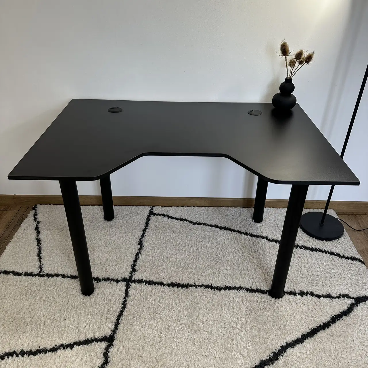 Компьютерный стол Drom Lite10 Черный