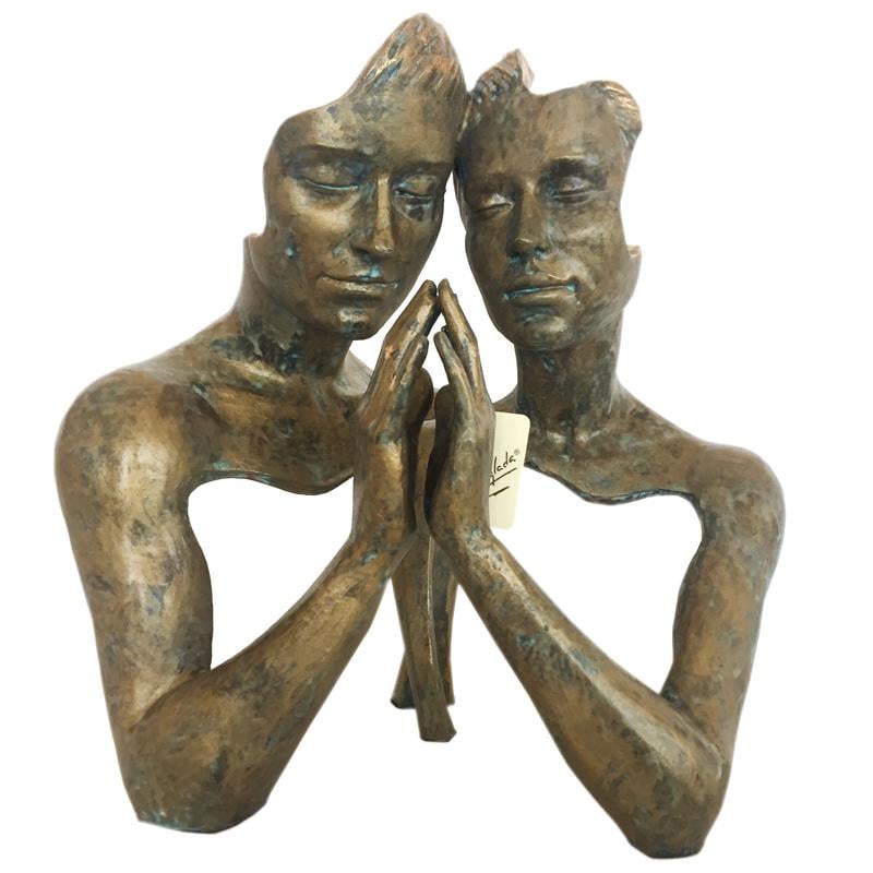 Скульптура из металла A.Anglada Клубок 34х16х30 см (536a)