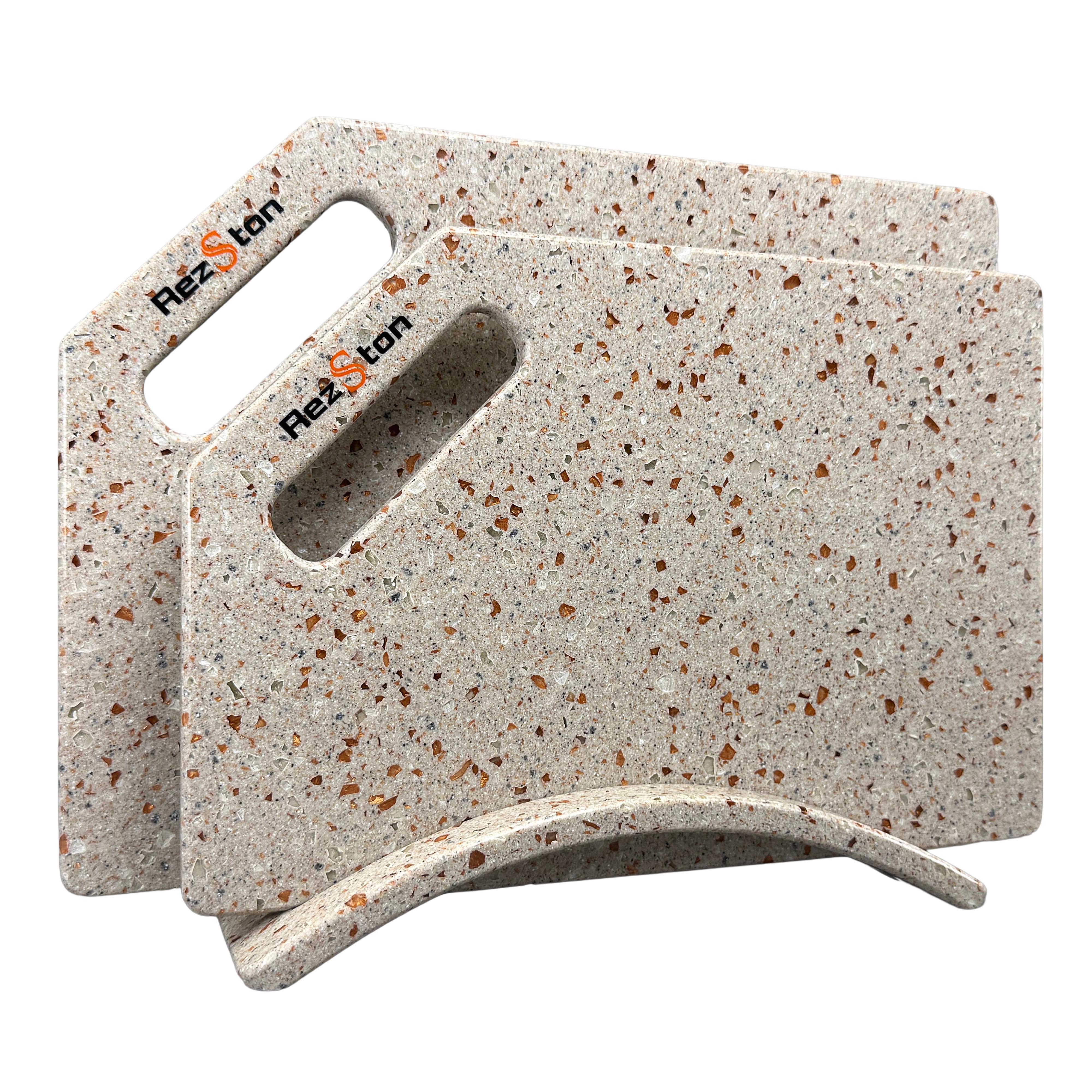 Набір кухонних дошок RezSton RST-2/9 зі штучного каменю (RST-2/9) - фото 1 Набір кухонних дошок RezSton RST-2/9 зі штучного каменю (RST-2/9) - фото 1